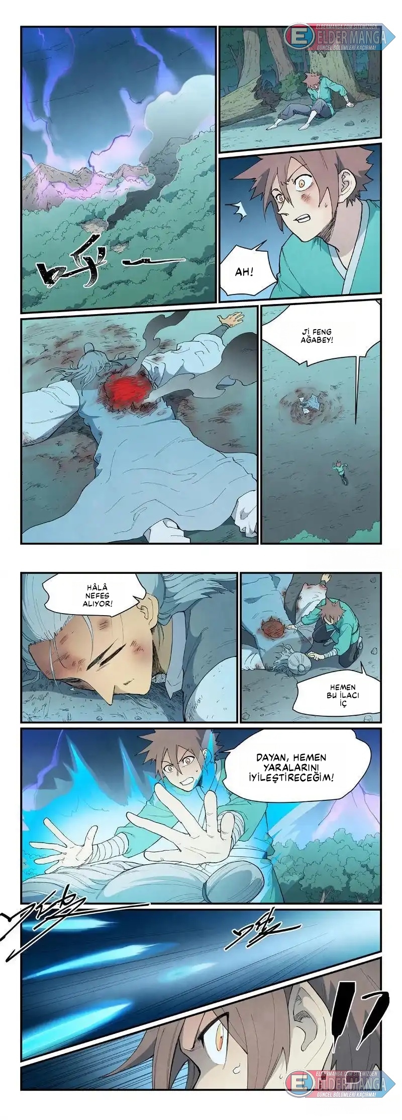 Yıldız Dövüş Tanrısı Tekniği Bölüm 914 - Sayfa 1