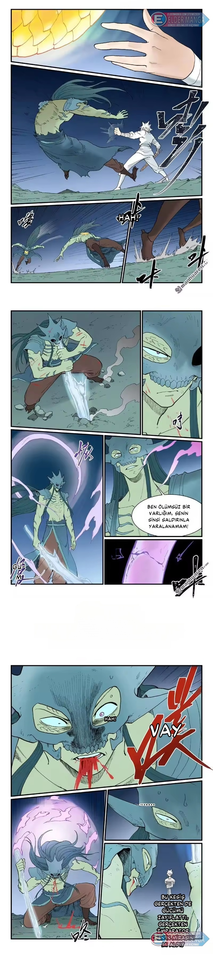 Yıldız Dövüş Tanrısı Tekniği SON BÖLÜMÜ OKUMAYA GİT - Sayfa 3