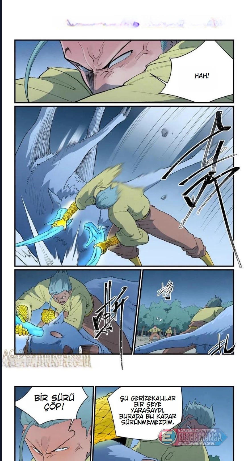 Yıldız Dövüş Tanrısı Tekniği Bölüm 884 - Sayfa 1