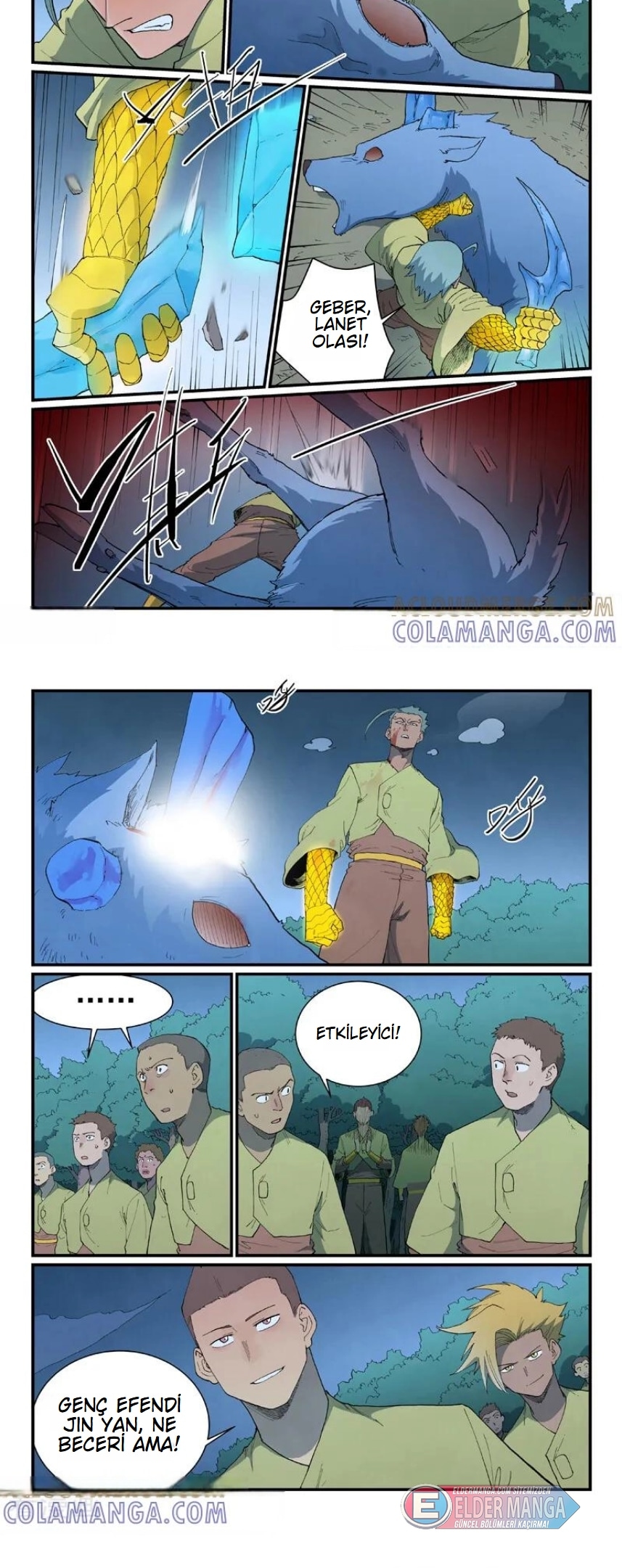 Yıldız Dövüş Tanrısı Tekniği Bölüm 884 - Sayfa 2