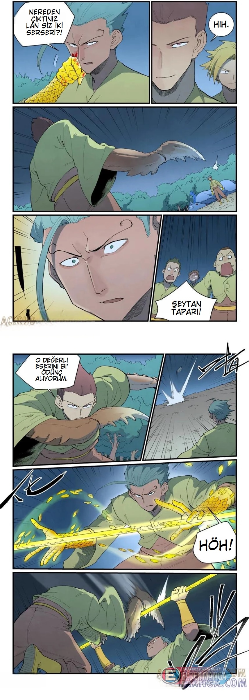 Yıldız Dövüş Tanrısı Tekniği Bölüm 884 - Sayfa 3