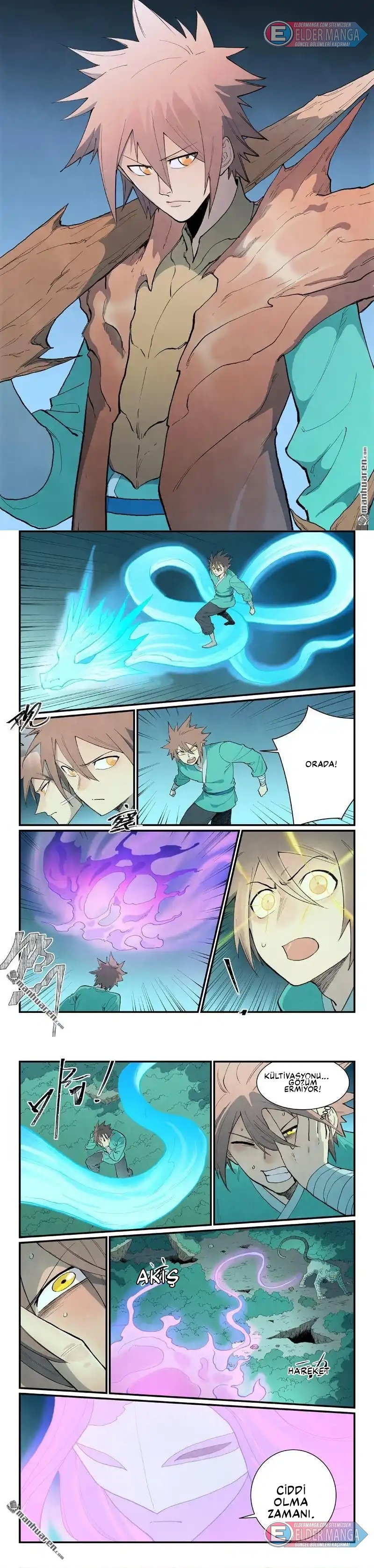 Yıldız Dövüş Tanrısı Tekniği Bölüm 920 - Sayfa 1