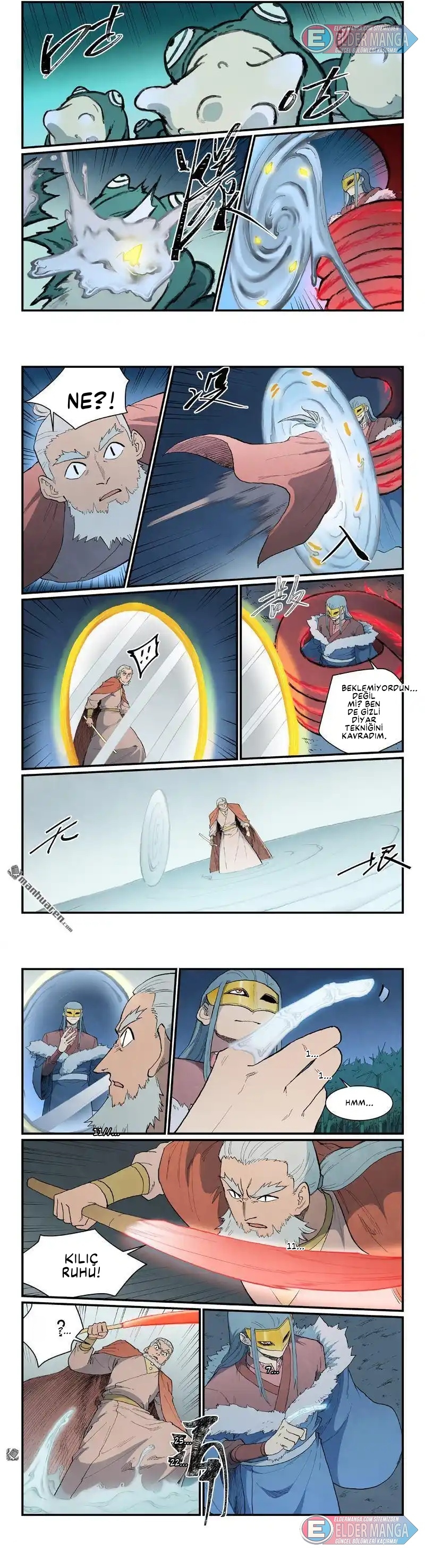 Yıldız Dövüş Tanrısı Tekniği Bölüm 895 - Sayfa 3