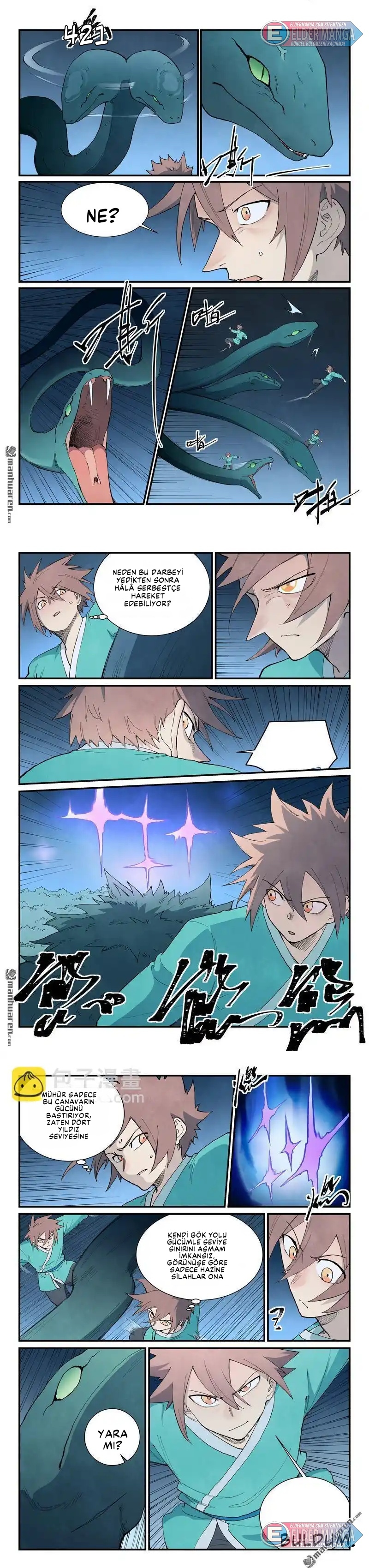 Yıldız Dövüş Tanrısı Tekniği Bölüm 901 - Sayfa 3