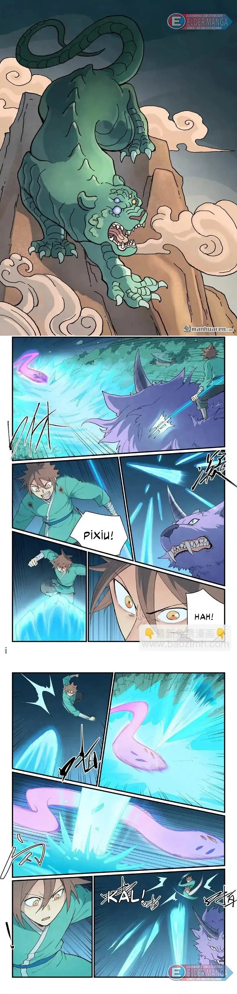 Yıldız Dövüş Tanrısı Tekniği Bölüm 916 - Sayfa 1