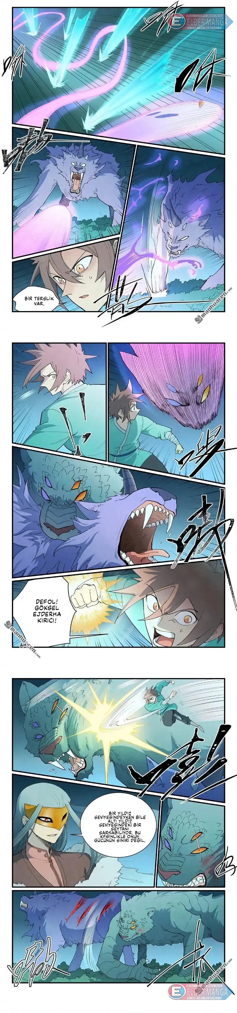 Yıldız Dövüş Tanrısı Tekniği Bölüm 916 - Sayfa 2