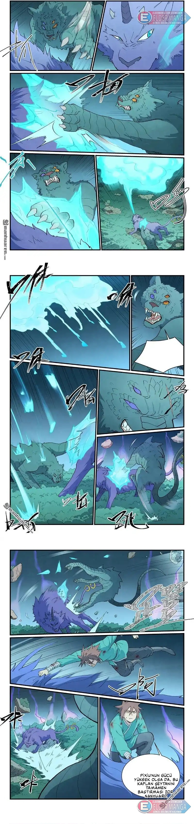 Yıldız Dövüş Tanrısı Tekniği Bölüm 916 - Sayfa 3