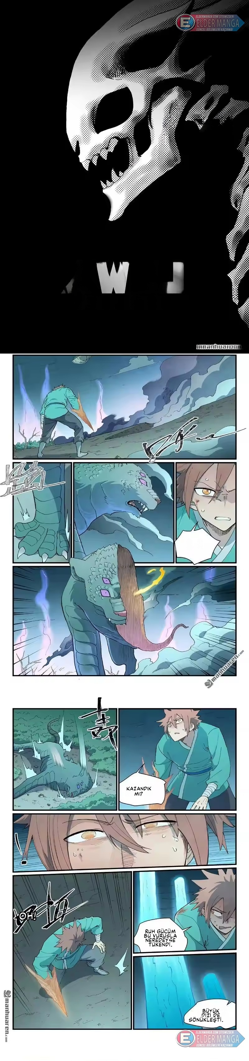 Yıldız Dövüş Tanrısı Tekniği Bölüm 923 - Sayfa 1