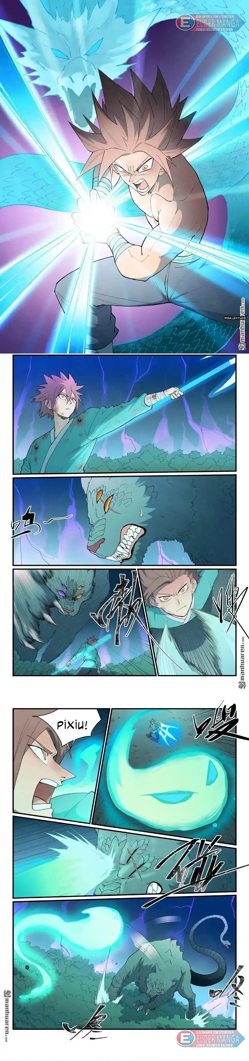 Yıldız Dövüş Tanrısı Tekniği Bölüm 915 - Sayfa 1