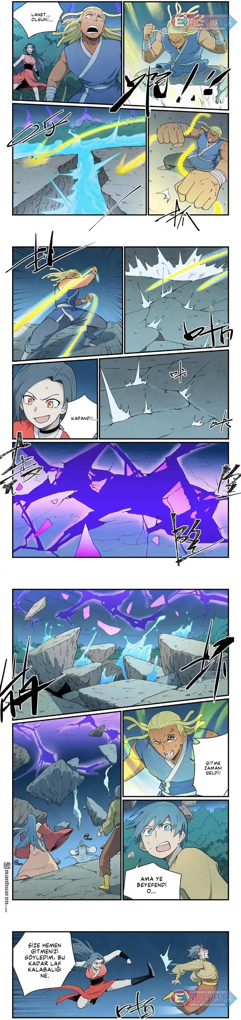 Yıldız Dövüş Tanrısı Tekniği Bölüm 909 - Sayfa 2