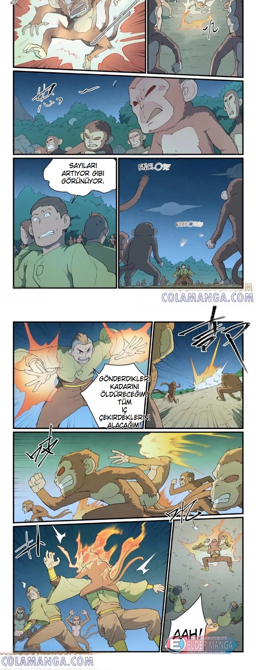 Yıldız Dövüş Tanrısı Tekniği Bölüm 876 - Sayfa 6