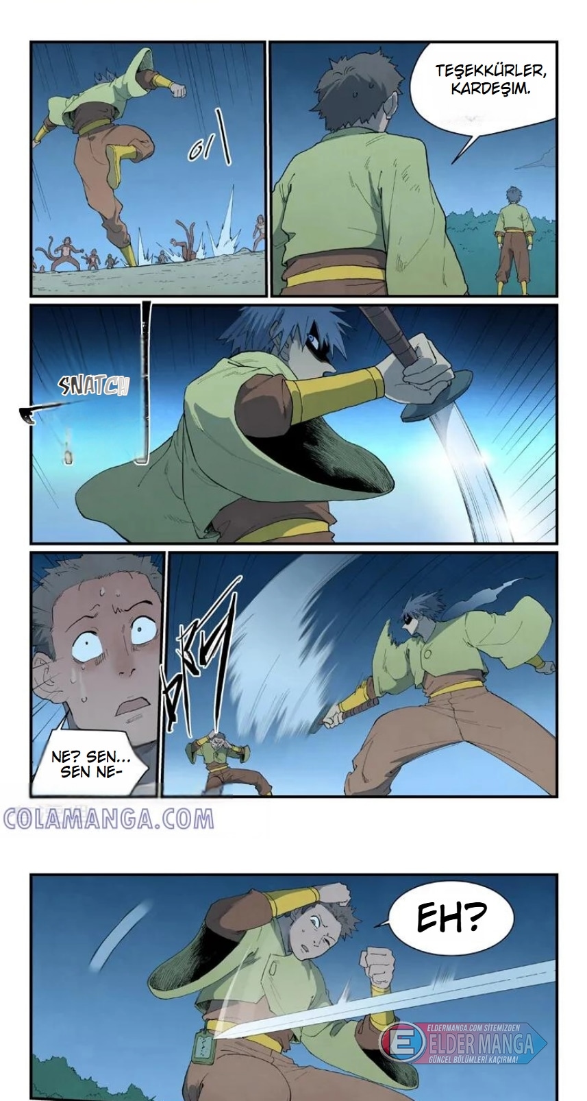 Yıldız Dövüş Tanrısı Tekniği Bölüm 876 - Sayfa 8