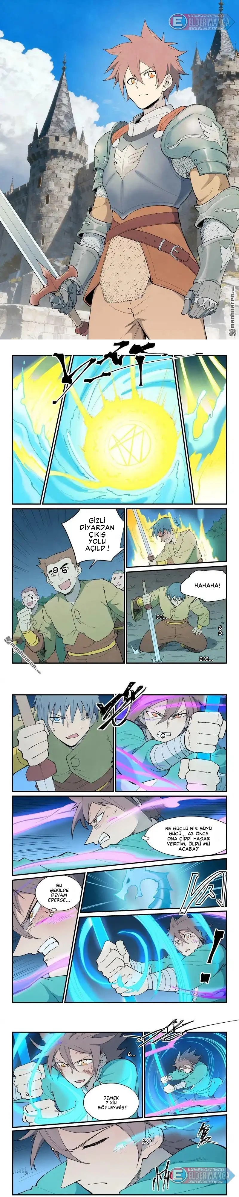 Yıldız Dövüş Tanrısı Tekniği Bölüm 905 - Sayfa 1