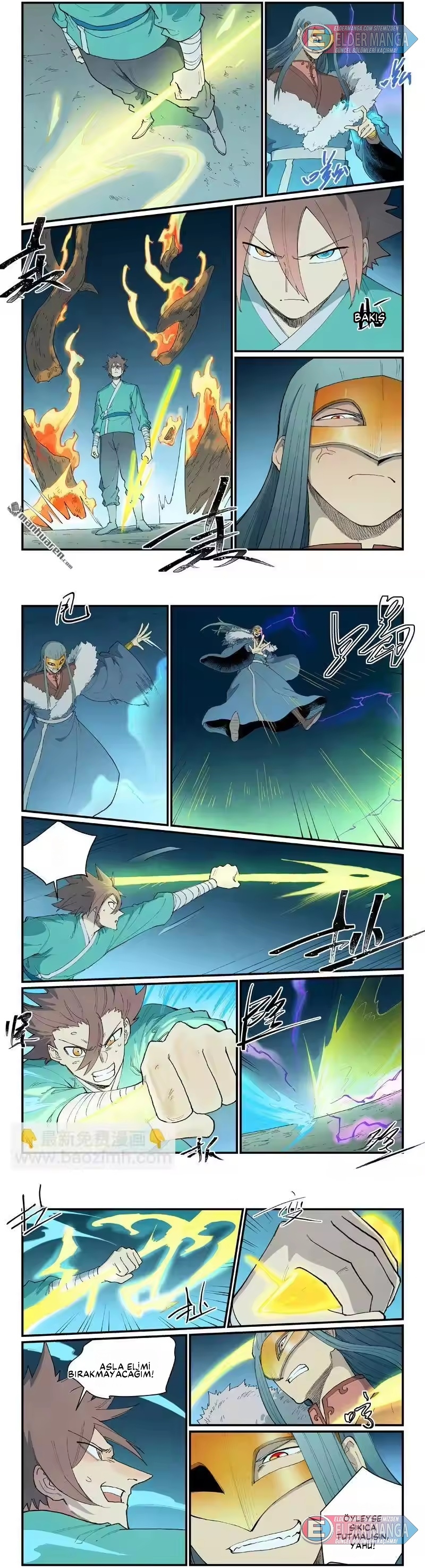 Yıldız Dövüş Tanrısı Tekniği Bölüm 927 - Sayfa 3