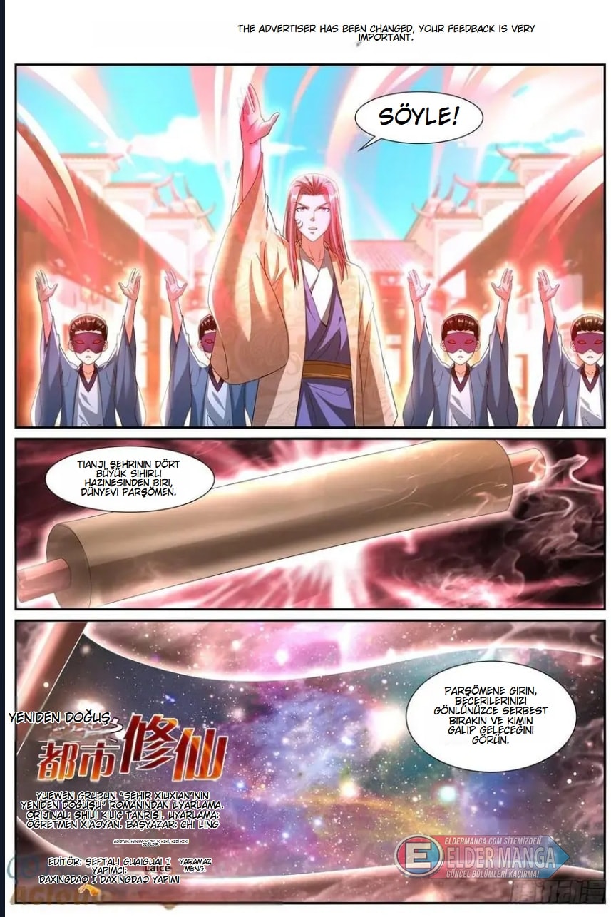 Şehirli Ölümsüz Kültivatörün Yeniden Doğuşu Bölüm 1104 - Sayfa 1