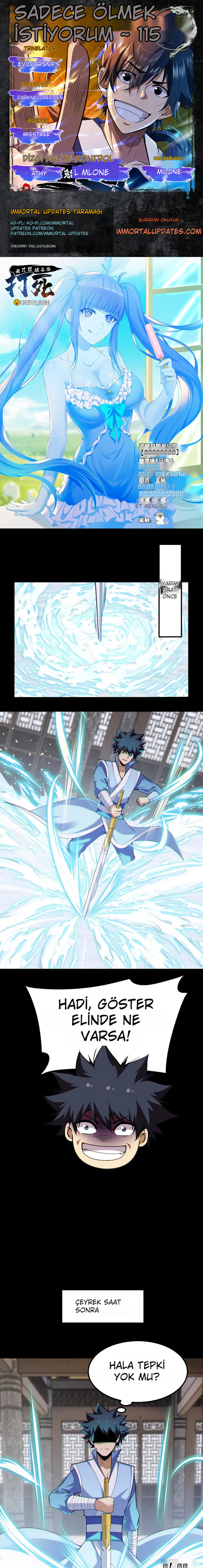 Ben Sadece Ölmek İstiyorum Bölüm 115 - Sayfa 1