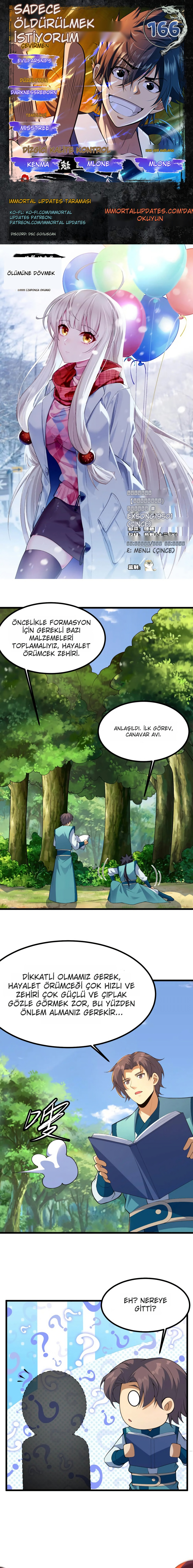 Ben Sadece Ölmek İstiyorum Bölüm 166 - Sayfa 1