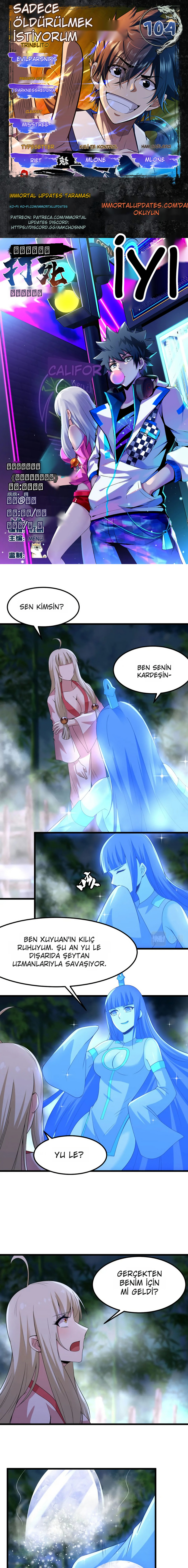Ben Sadece Ölmek İstiyorum Bölüm 104 - Sayfa 1
