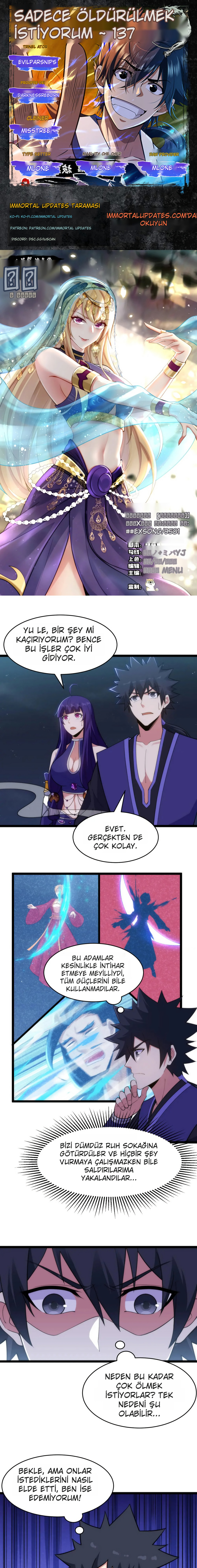 Ben Sadece Ölmek İstiyorum Bölüm 137 - Sayfa 1