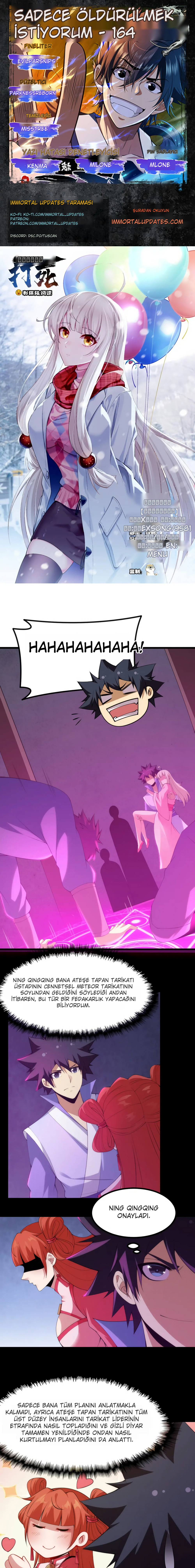 Ben Sadece Ölmek İstiyorum Bölüm 164 - Sayfa 1