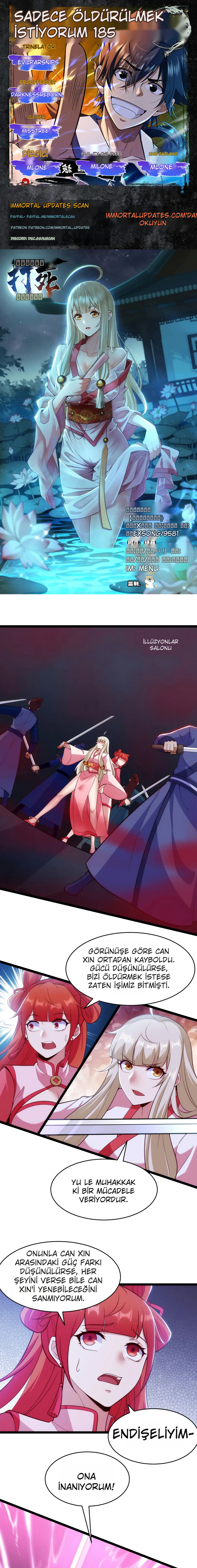 Ben Sadece Ölmek İstiyorum Bölüm 185 - Sayfa 1