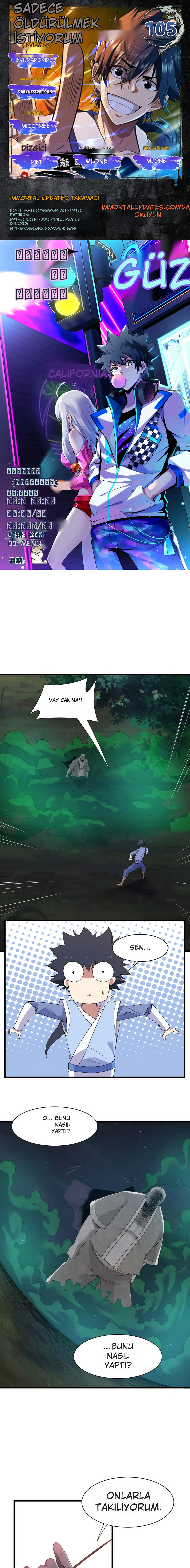 Ben Sadece Ölmek İstiyorum Bölüm 105 - Sayfa 1