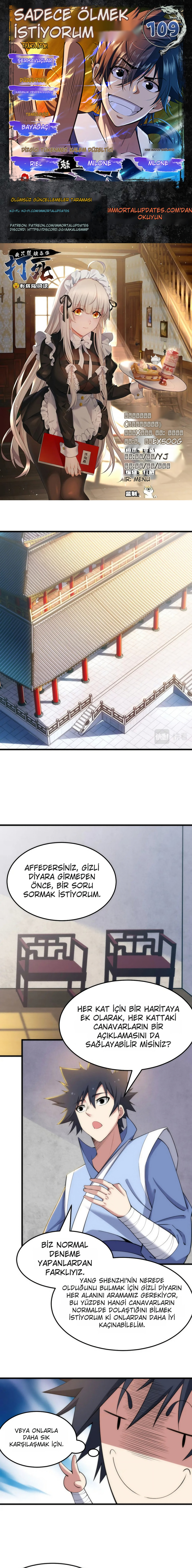 Ben Sadece Ölmek İstiyorum Bölüm 109 - Sayfa 1