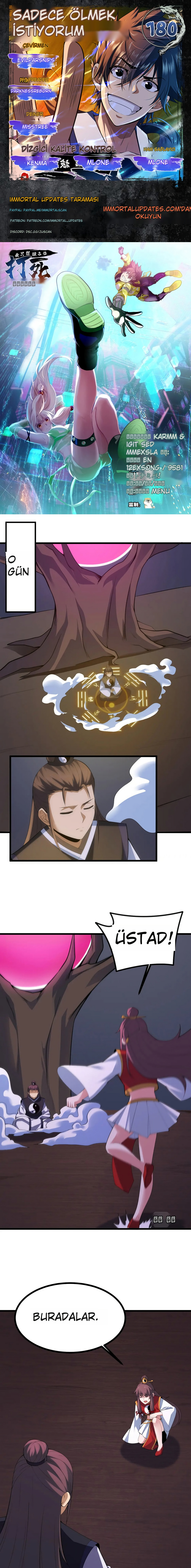 Ben Sadece Ölmek İstiyorum Bölüm 180 - Sayfa 1