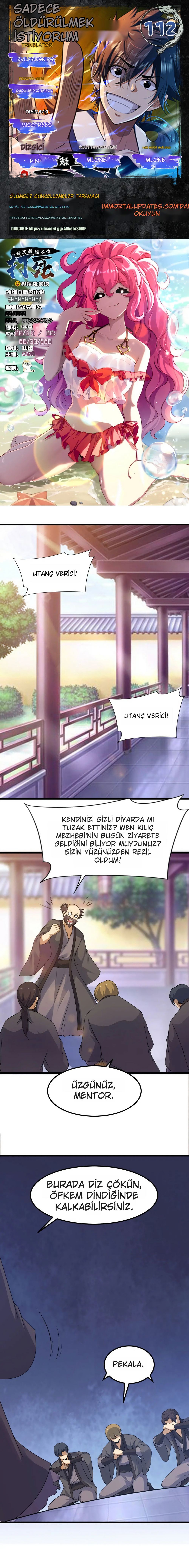 Ben Sadece Ölmek İstiyorum Bölüm 112 - Sayfa 1