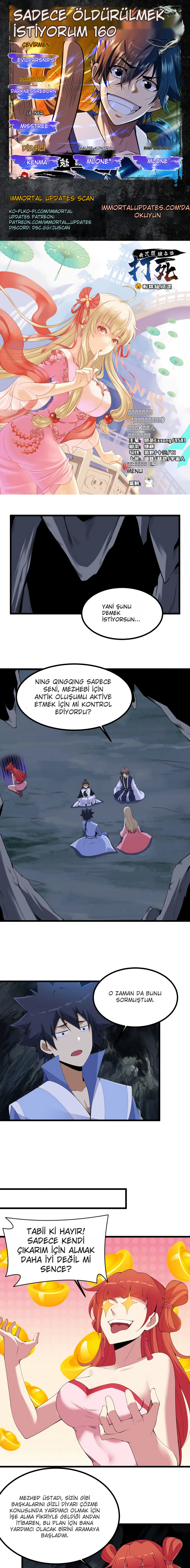 Ben Sadece Ölmek İstiyorum Bölüm 160 - Sayfa 1