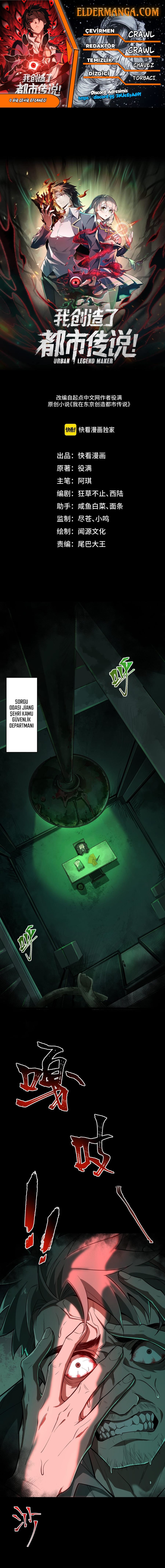 O Bir Şehir Efsanesi İLK BÖLÜMÜ OKUMAYA GİT - Sayfa 1