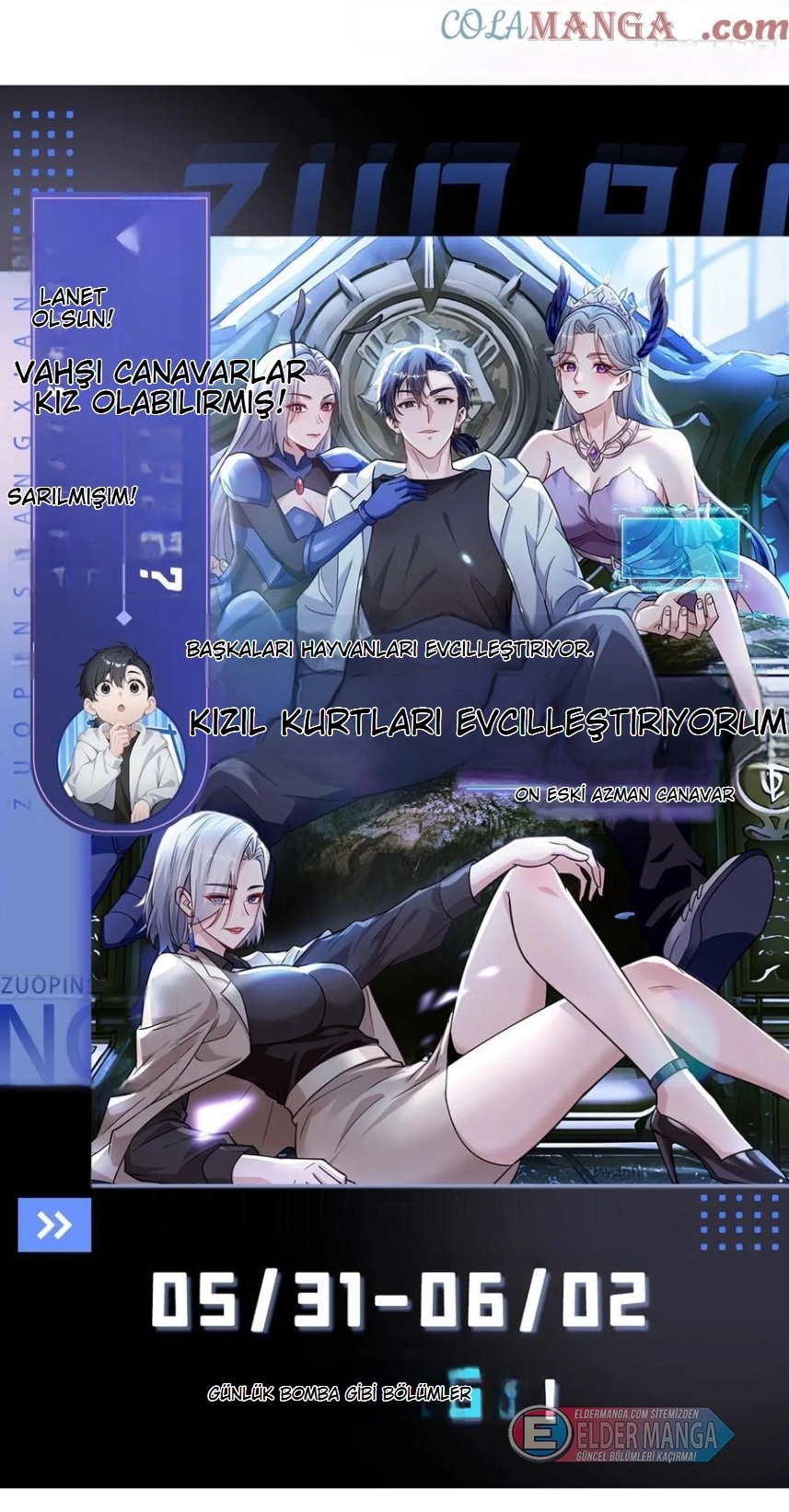 İlksel On Canavar : Diğerleri Canavarları Evcilleştirir, Ben Canavar Kızları Bölüm 13 - Sayfa 85