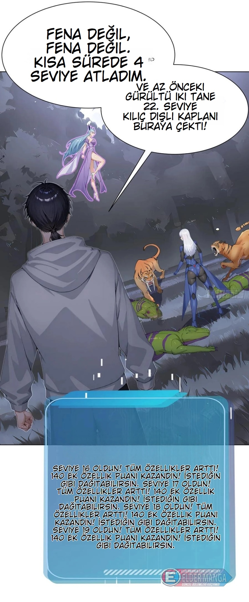 İlksel On Canavar : Diğerleri Canavarları Evcilleştirir, Ben Canavar Kızları Bölüm 21 - Sayfa 19