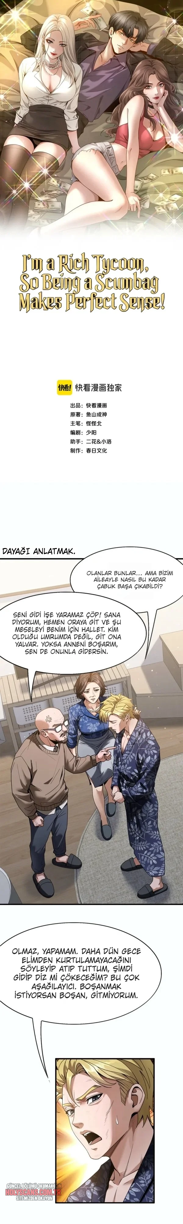 Süper Zenginim, Pislik Olmam Doğal Bölüm 22 - Sayfa 1