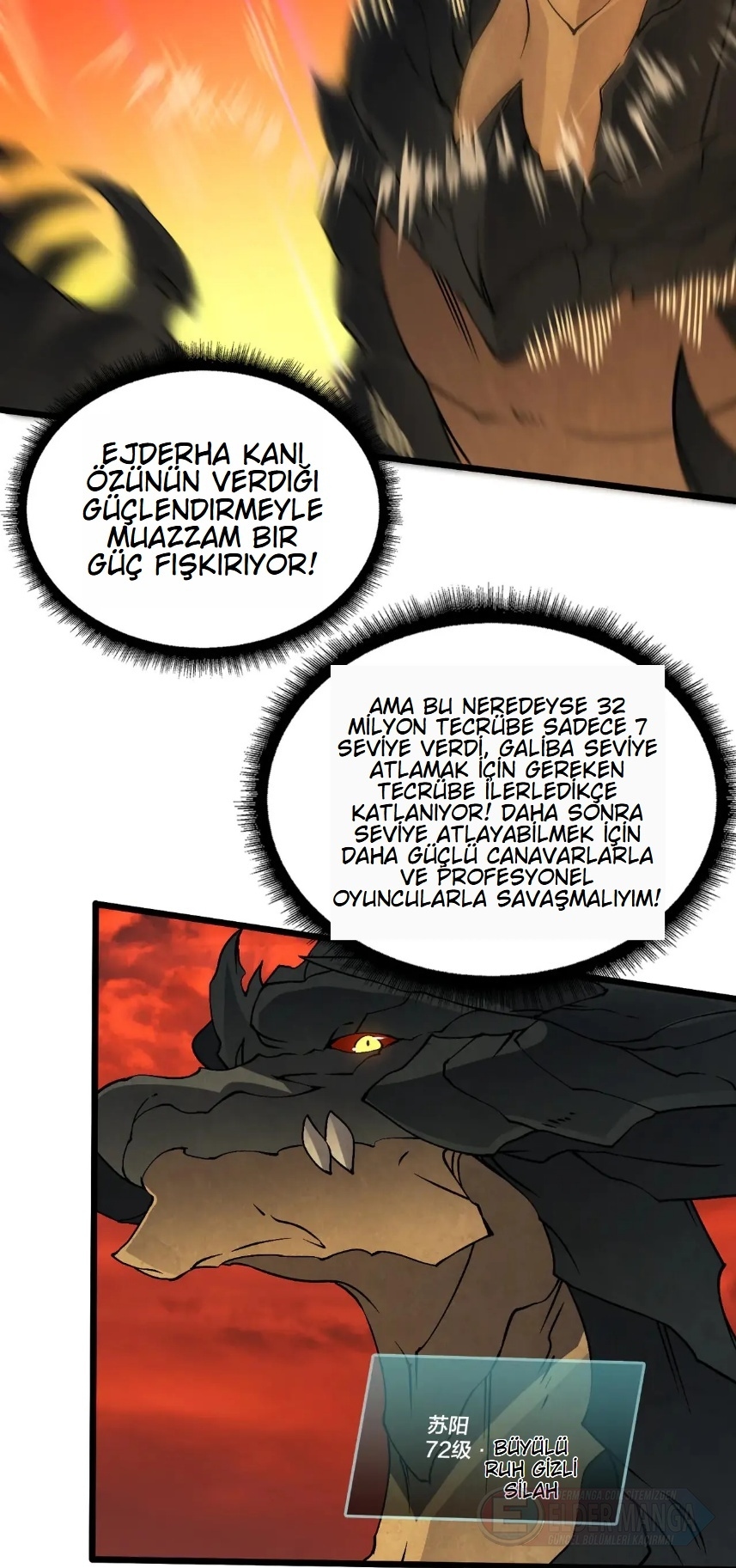 Kara Ejderha Boss’una Dönüştüm ve Artık Her Şeye Hükmediyorum Bölüm 32 - Sayfa 4