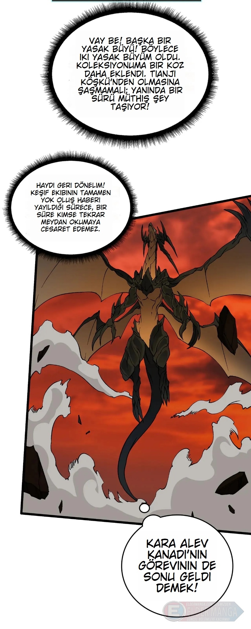 Kara Ejderha Boss’una Dönüştüm ve Artık Her Şeye Hükmediyorum Bölüm 32 - Sayfa 12