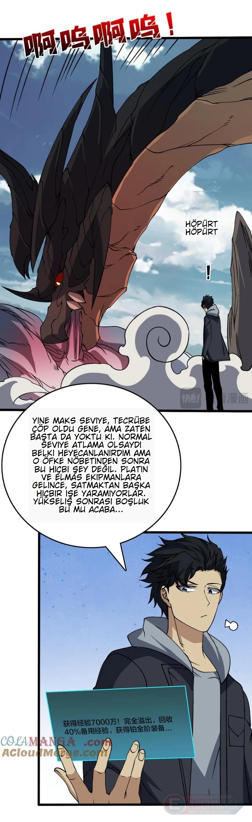 Kara Ejderha Boss’una Dönüştüm ve Artık Her Şeye Hükmediyorum Bölüm 45 - Sayfa 14