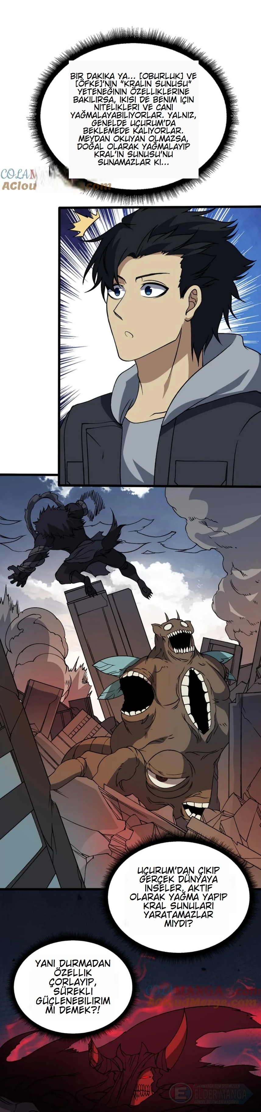 Kara Ejderha Boss’una Dönüştüm ve Artık Her Şeye Hükmediyorum Bölüm 45 - Sayfa 16