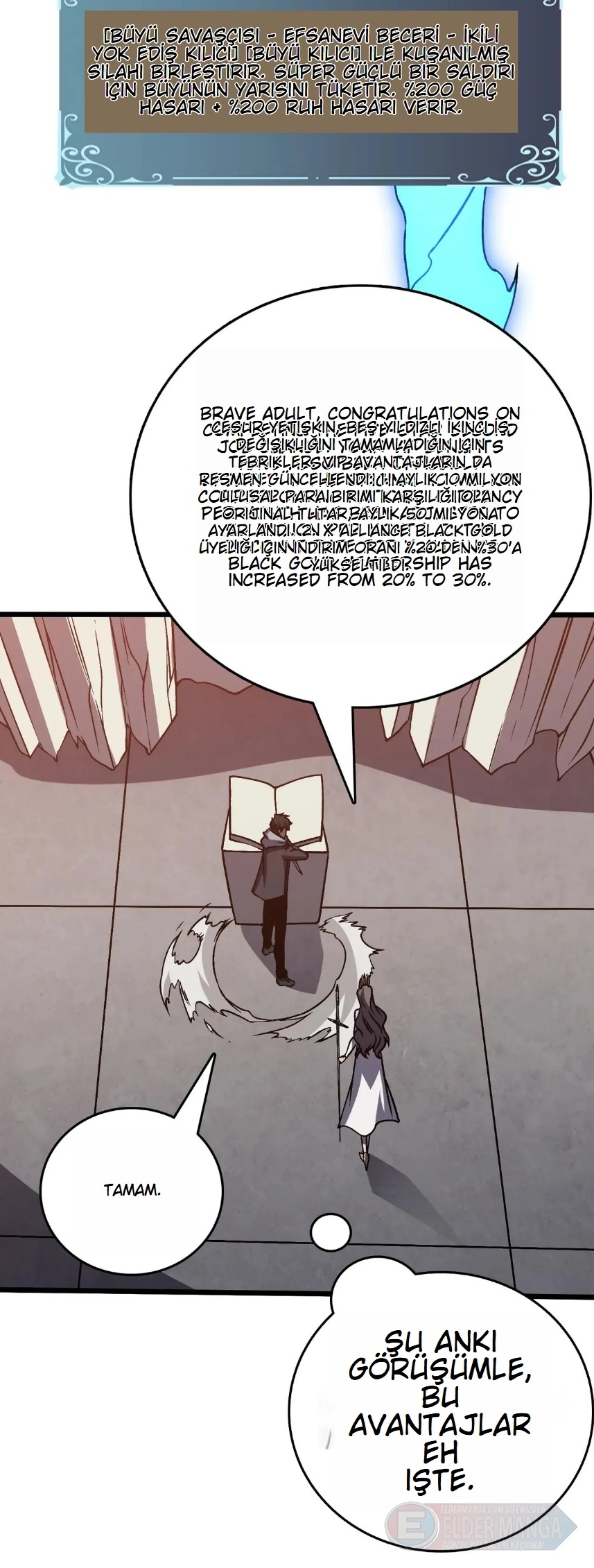 Kara Ejderha Boss’una Dönüştüm ve Artık Her Şeye Hükmediyorum Bölüm 15 - Sayfa 50