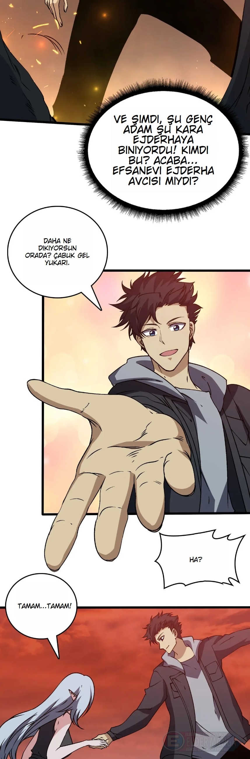 Kara Ejderha Boss’una Dönüştüm ve Artık Her Şeye Hükmediyorum Bölüm 34 - Sayfa 3