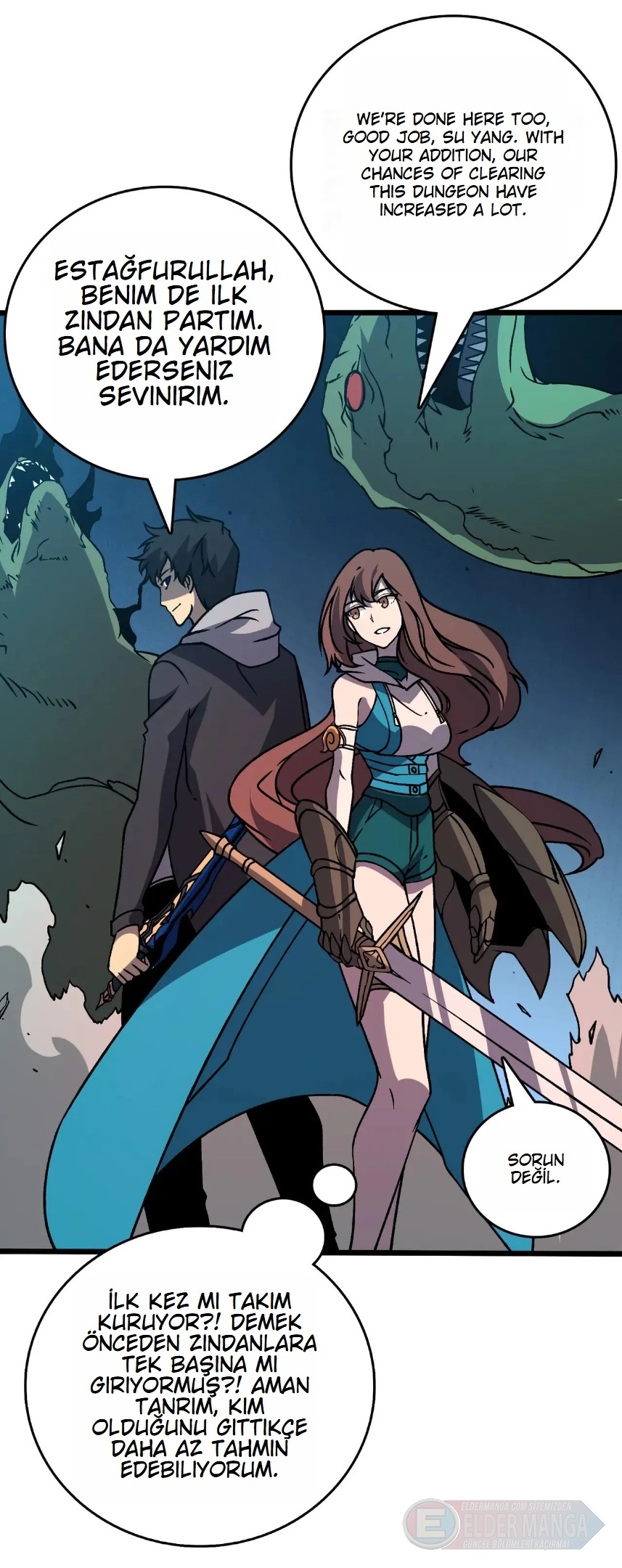 Kara Ejderha Boss’una Dönüştüm ve Artık Her Şeye Hükmediyorum Bölüm 18 - Sayfa 21