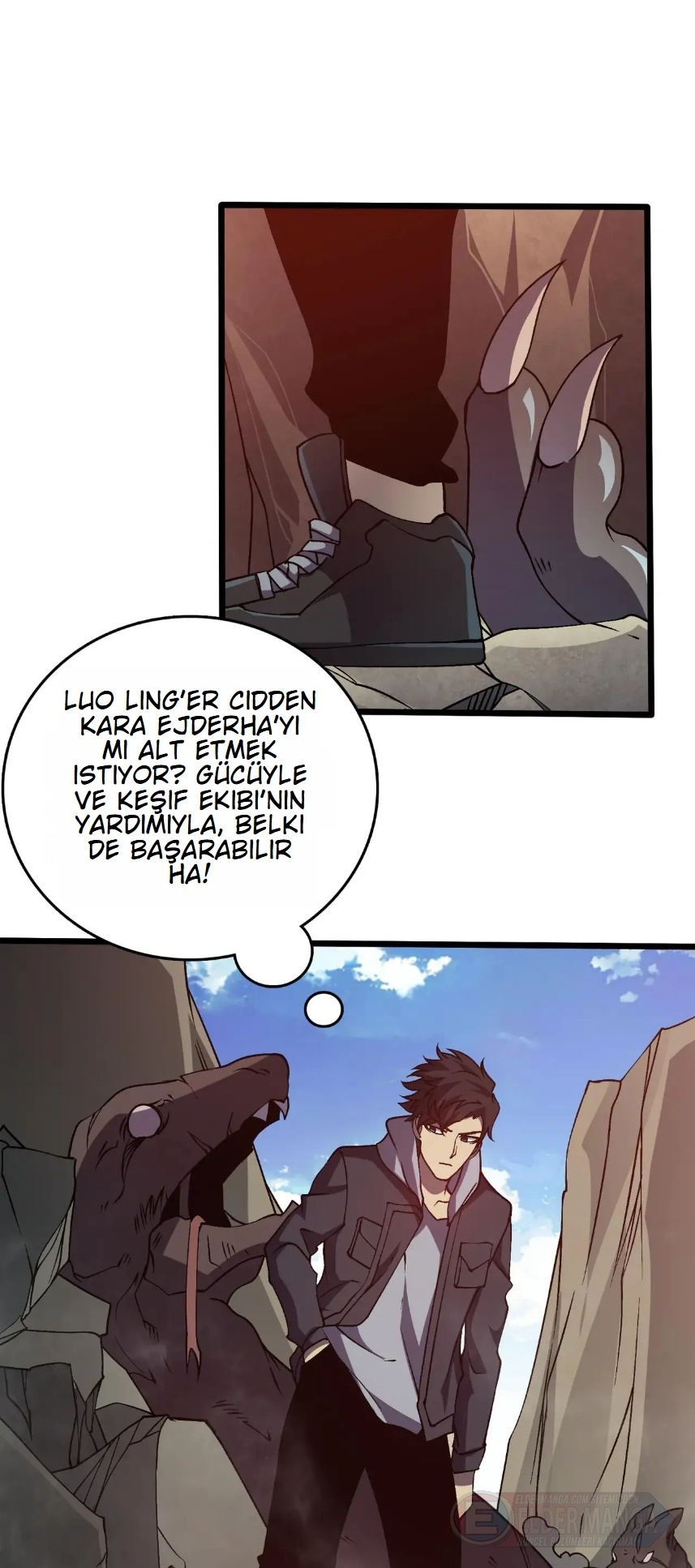 Kara Ejderha Boss’una Dönüştüm ve Artık Her Şeye Hükmediyorum Bölüm 23 - Sayfa 8