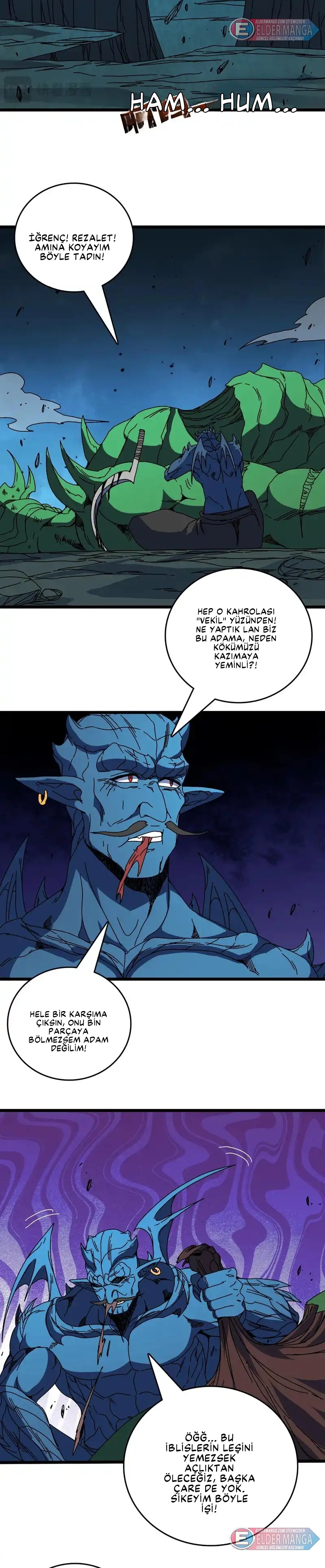 Kara Ejderha Boss’una Dönüştüm ve Artık Her Şeye Hükmediyorum Bölüm 95 - Sayfa 12