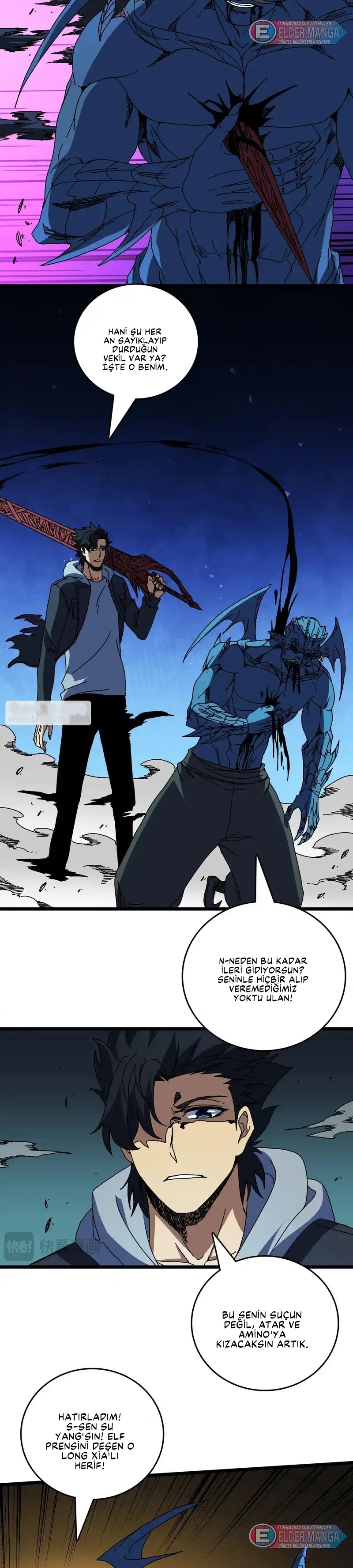 Kara Ejderha Boss’una Dönüştüm ve Artık Her Şeye Hükmediyorum Bölüm 95 - Sayfa 14