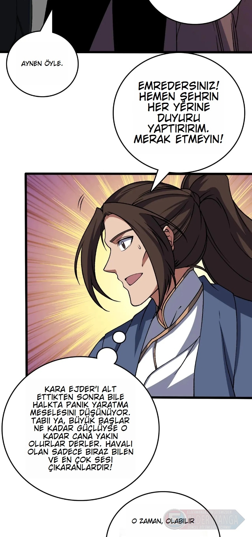 Kara Ejderha Boss’una Dönüştüm ve Artık Her Şeye Hükmediyorum Bölüm 35 - Sayfa 9