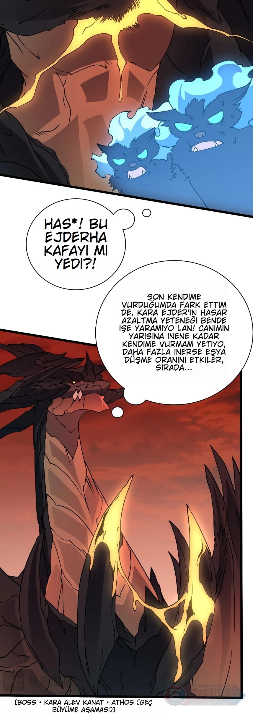 Kara Ejderha Boss’una Dönüştüm ve Artık Her Şeye Hükmediyorum Bölüm 33 - Sayfa 21