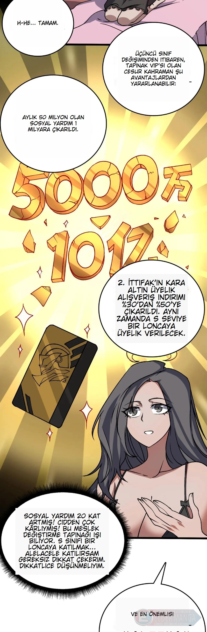 Kara Ejderha Boss’una Dönüştüm ve Artık Her Şeye Hükmediyorum Bölüm 29 - Sayfa 9