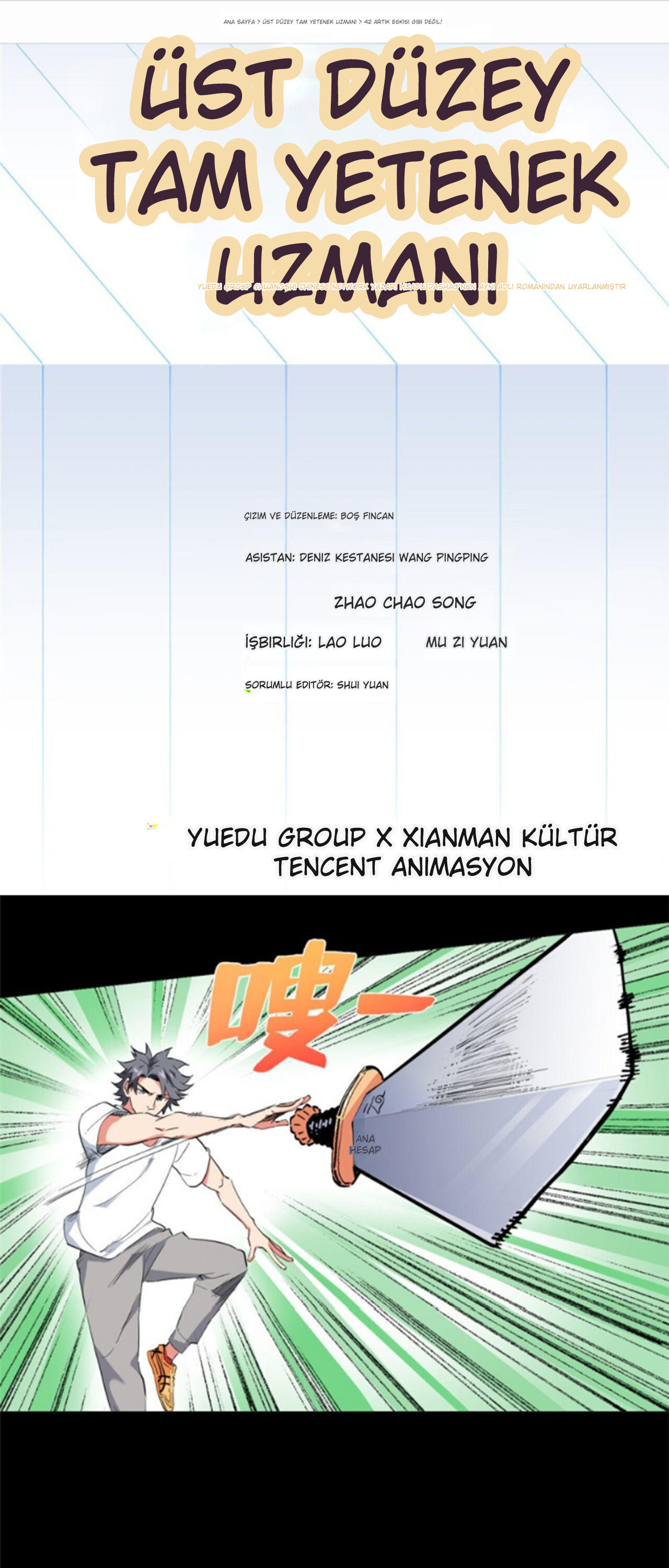 Yüce ve Mutlak Üstat Bölüm 42 - Sayfa 1