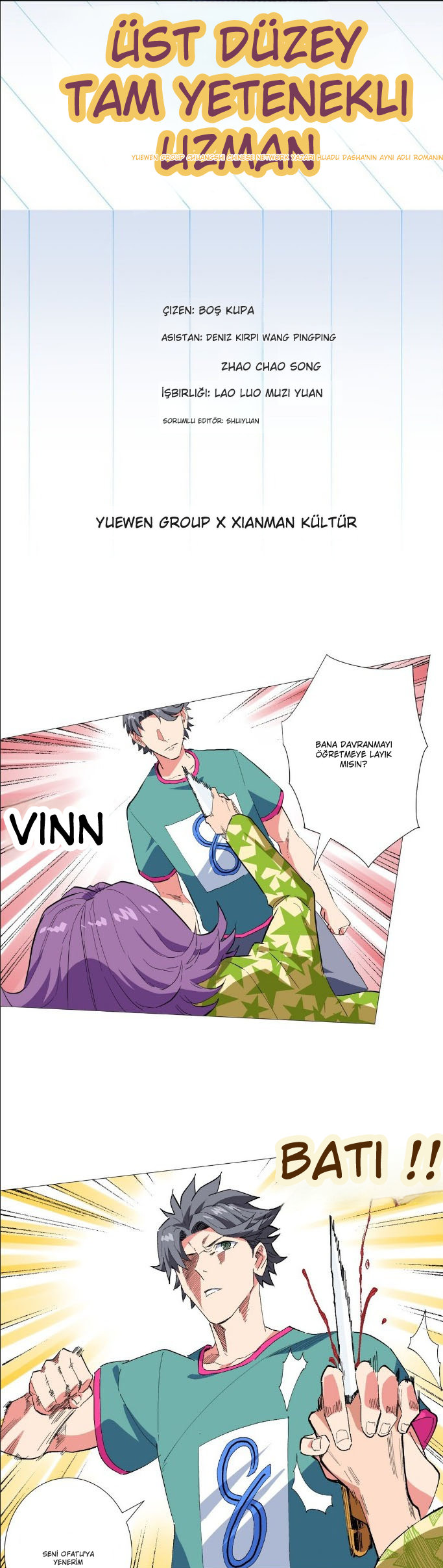 Yüce ve Mutlak Üstat Bölüm 29 - Sayfa 1