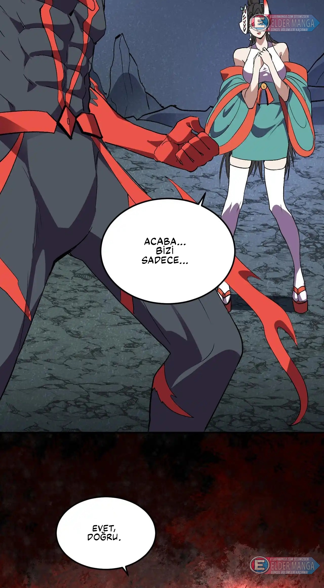 Kıyamet Canavarı İblis Tanrısı Bölüm 40 - Sayfa 19